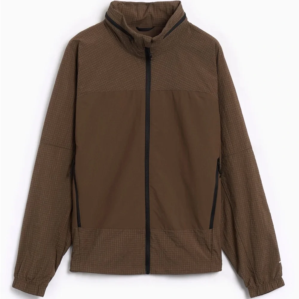 NEW The North Face EG Utility Wind Jacket in Smokey Brown